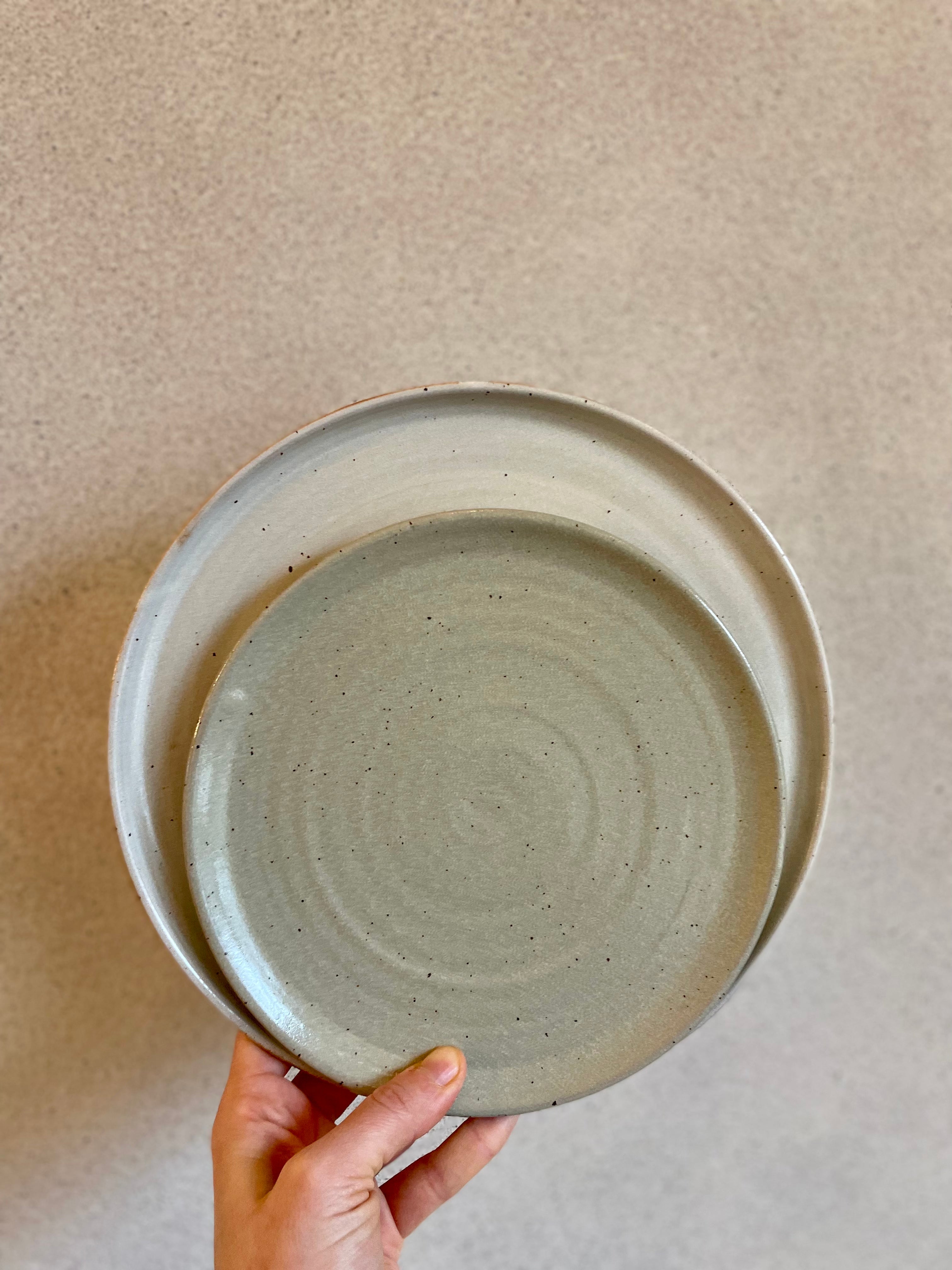 Breakfast Plate - Pebble