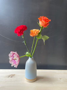 Oil Bottle (incl. pouring spout) - Baby Blue