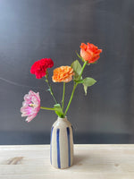 Load image into Gallery viewer, Oil Bottle (incl. pouring spout) - Blue Stripes
